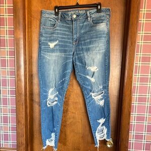 American Eagle Outfitters Women's Super Stretch High Rise Jeggings